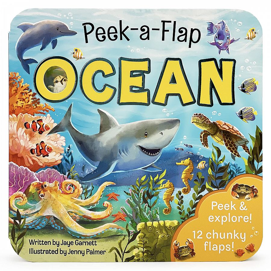 Peek-a-Flap Ocean book cover
